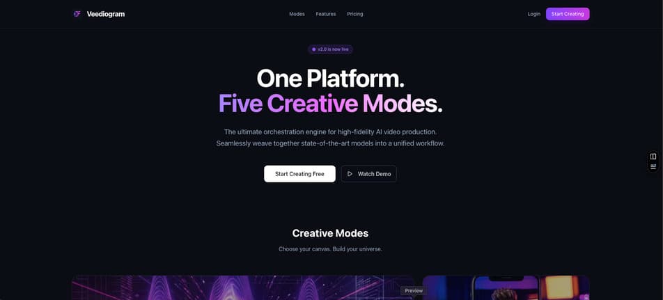 Veediogram screenshot